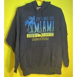 Miami The Magic City Pullover Hoodie Meduim Sweatshirt By FORM10